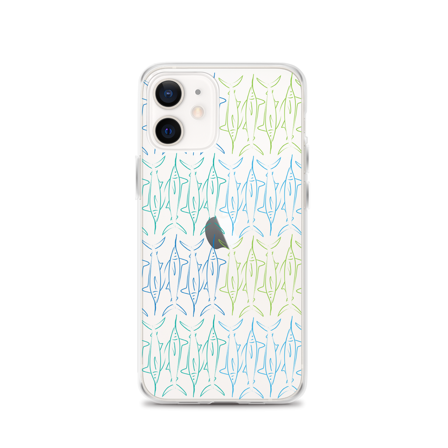 Marlin pattern iPhone Case