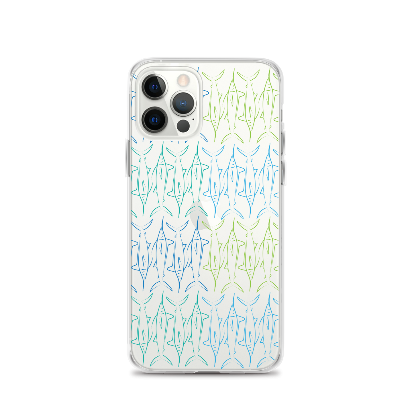 Marlin pattern iPhone Case