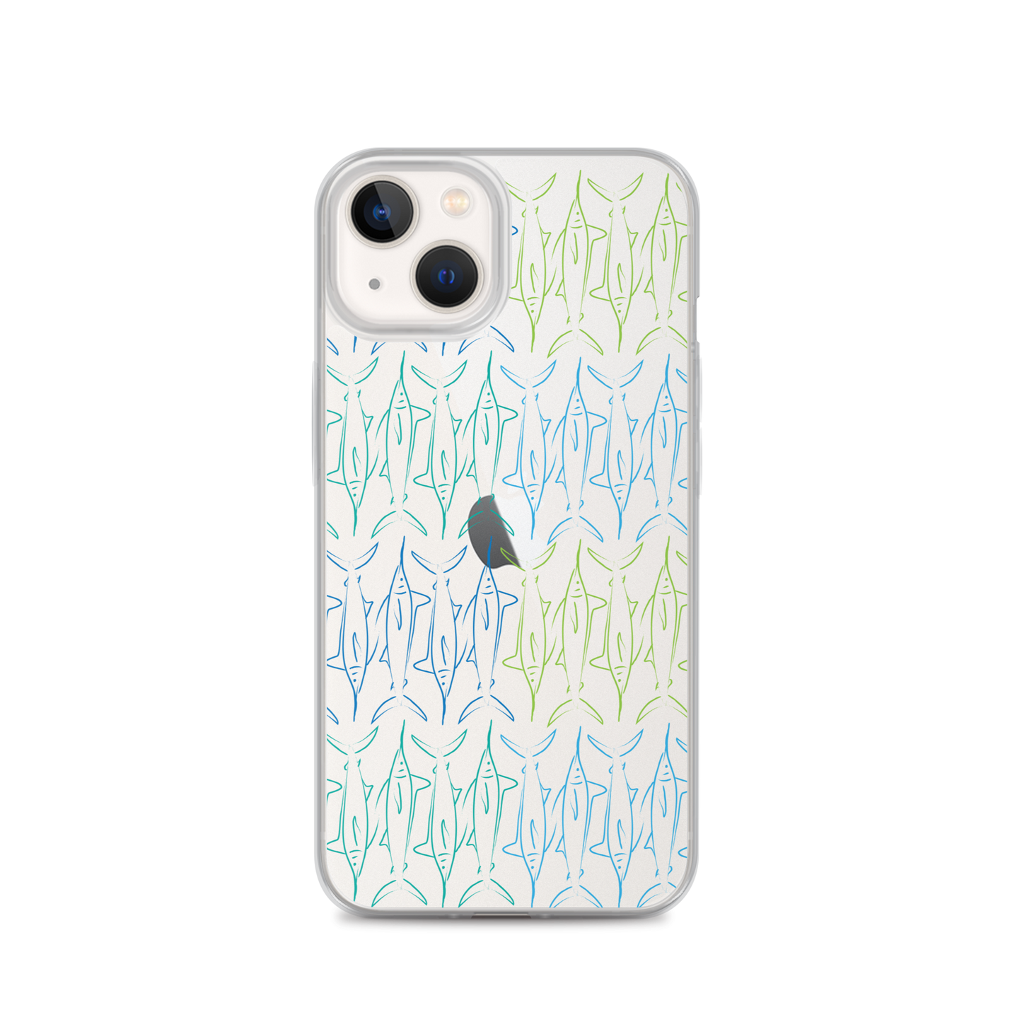 Marlin pattern iPhone Case