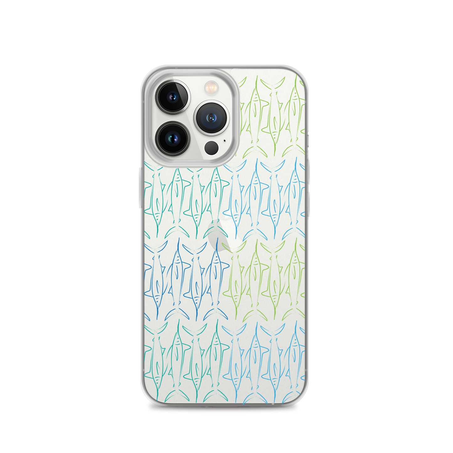 Marlin pattern iPhone Case