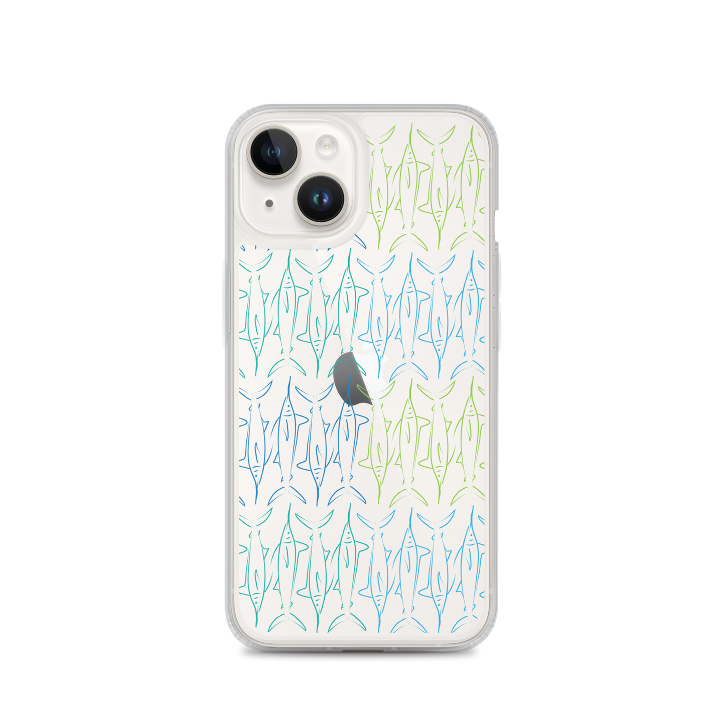 Marlin pattern iPhone Case