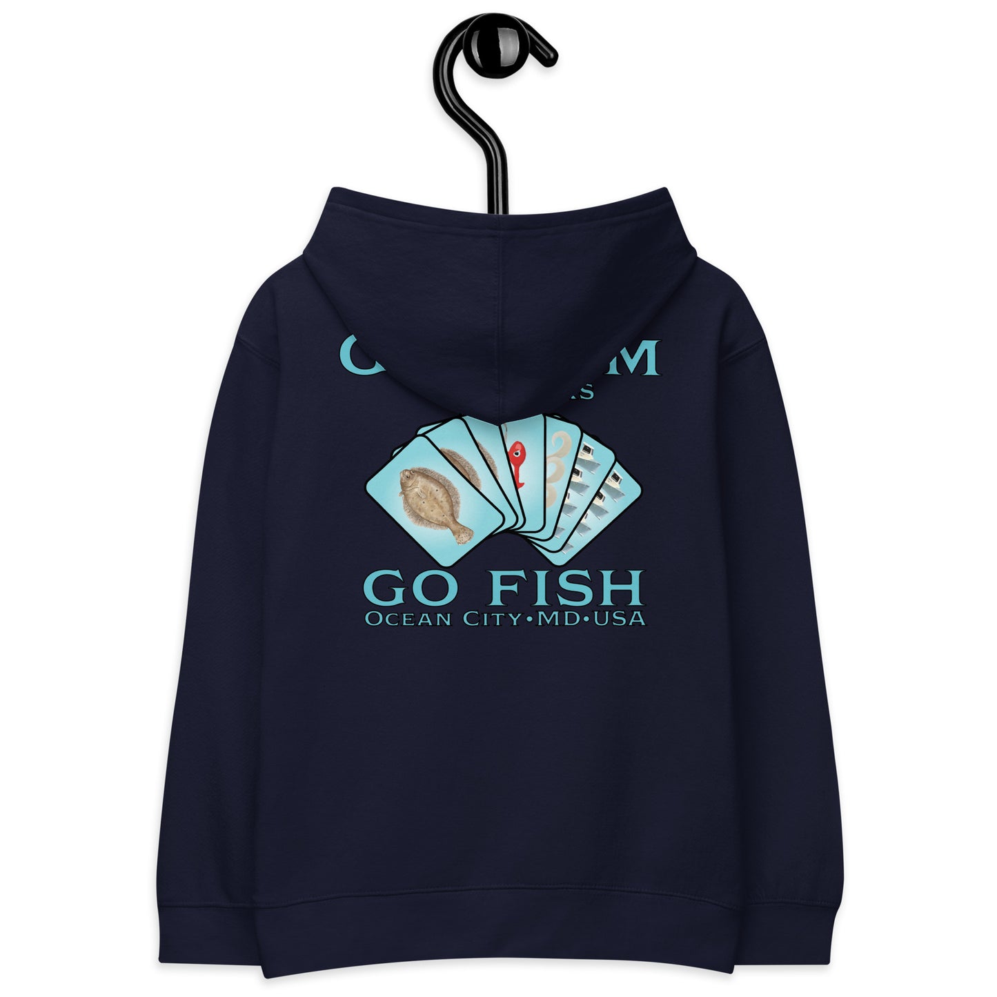 Get Sum Go Fish Kids fleece hoodie