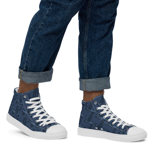 Freaky flyers Men’s high top canvas shoes