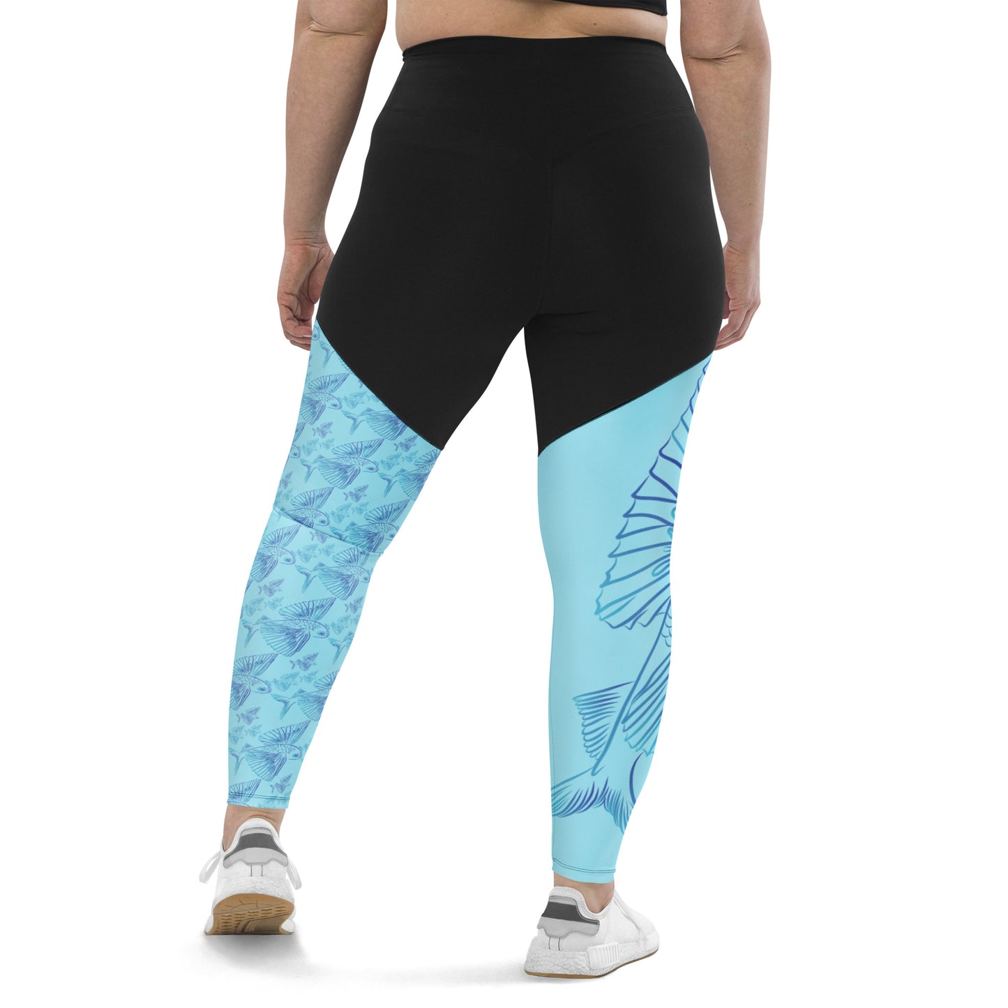 Mismatched flyers Sports Leggings