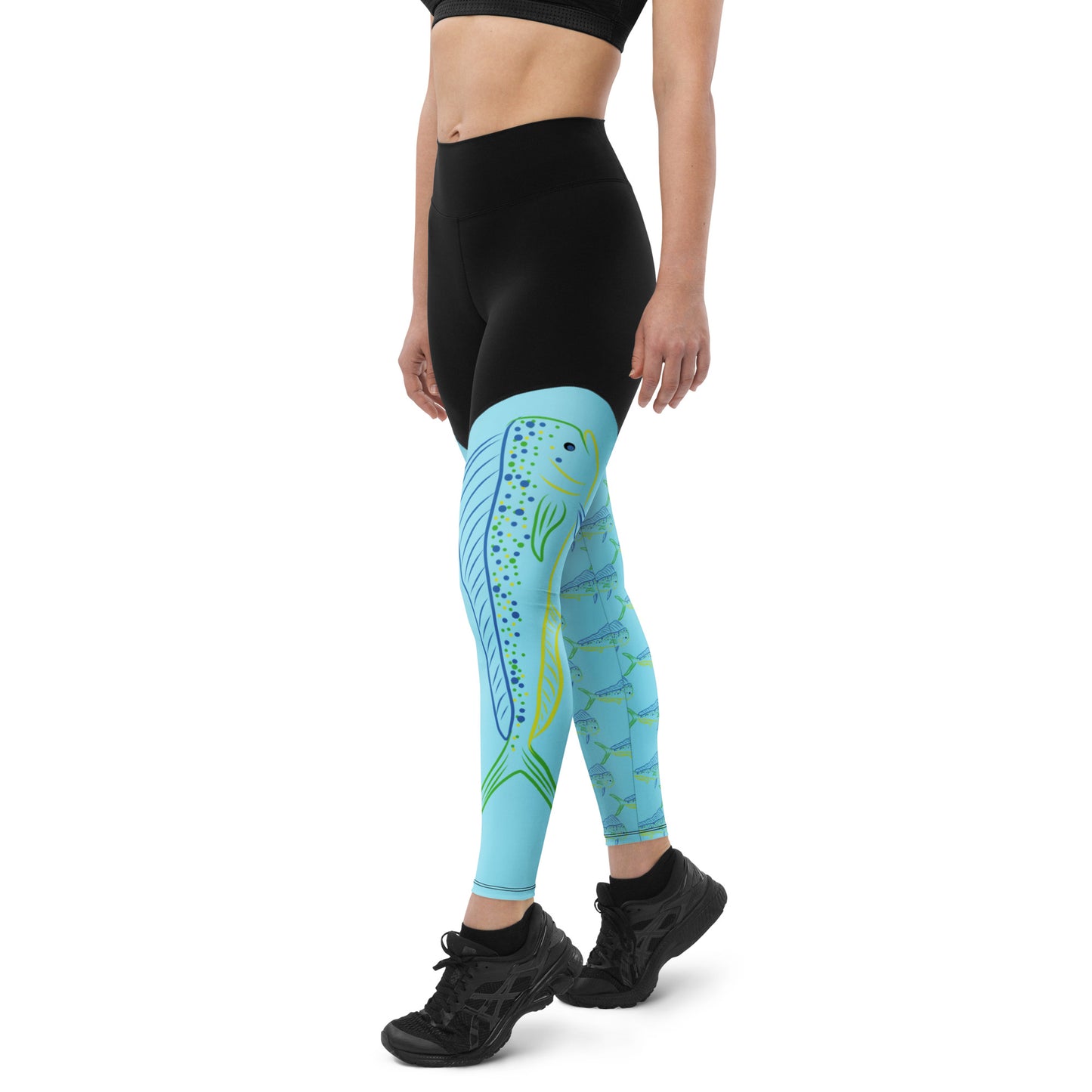 Mismatched Mahi Sports Leggings