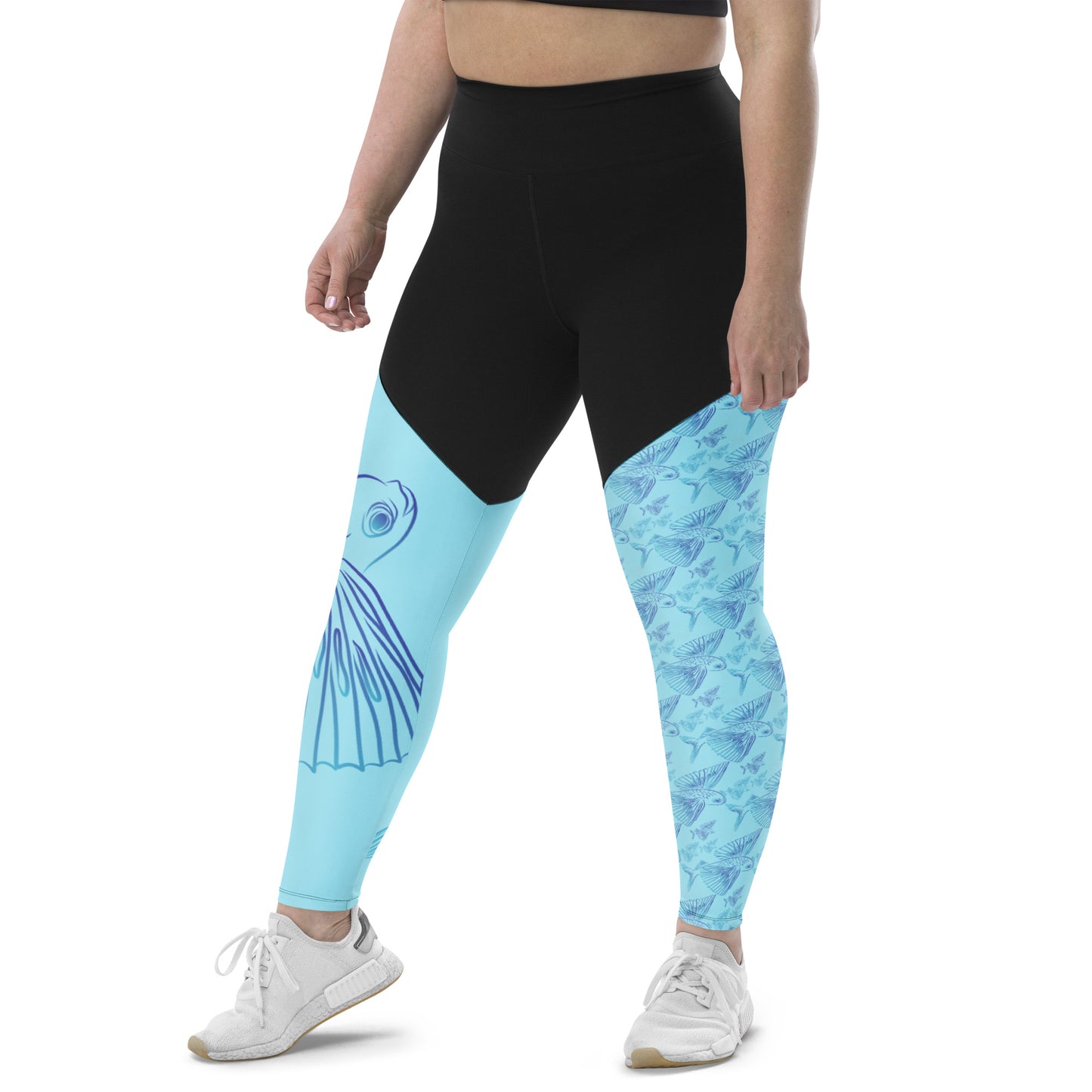 Mismatched flyers Sports Leggings