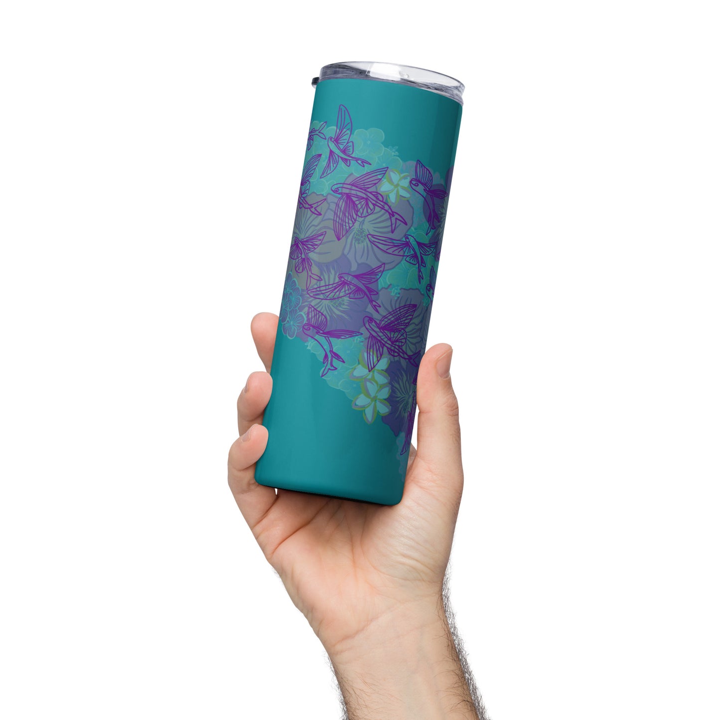 Feminine flyers Stainless steel tumbler