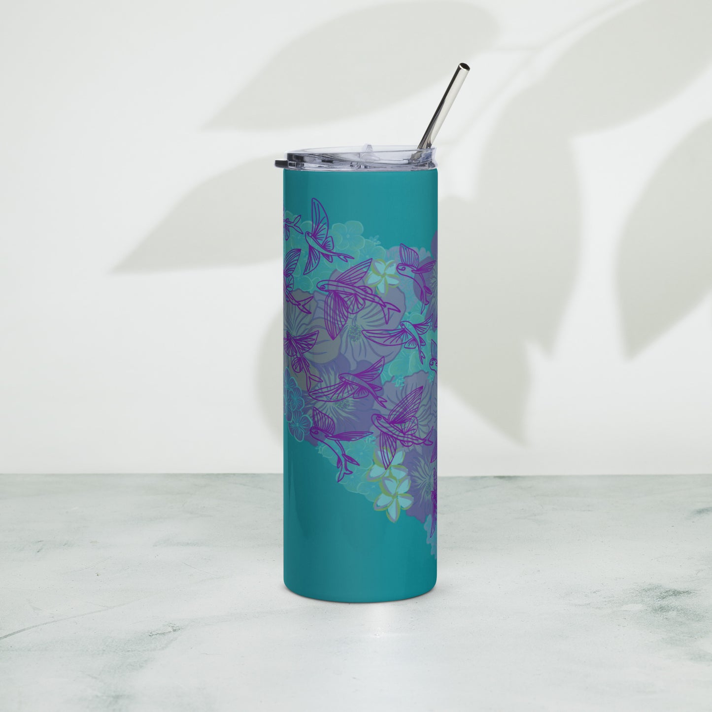 Feminine flyers Stainless steel tumbler