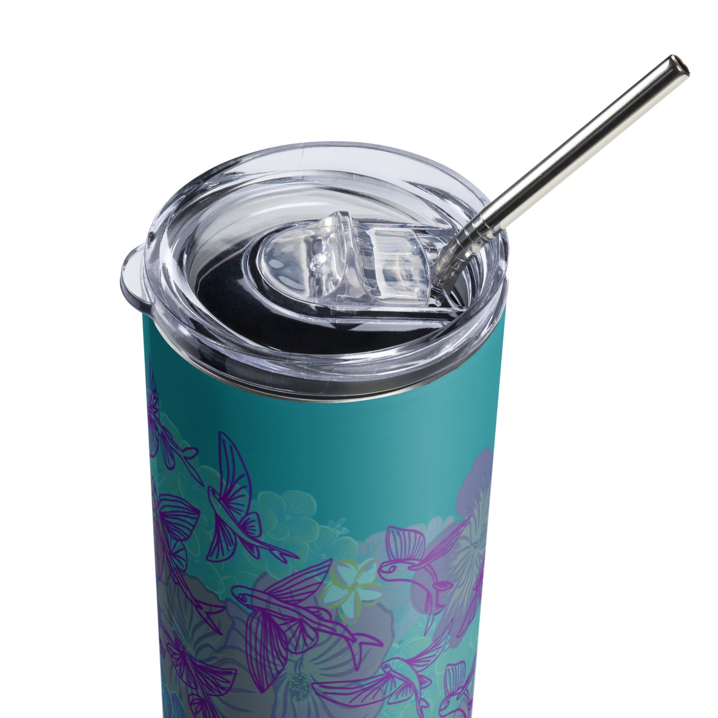 Feminine flyers Stainless steel tumbler