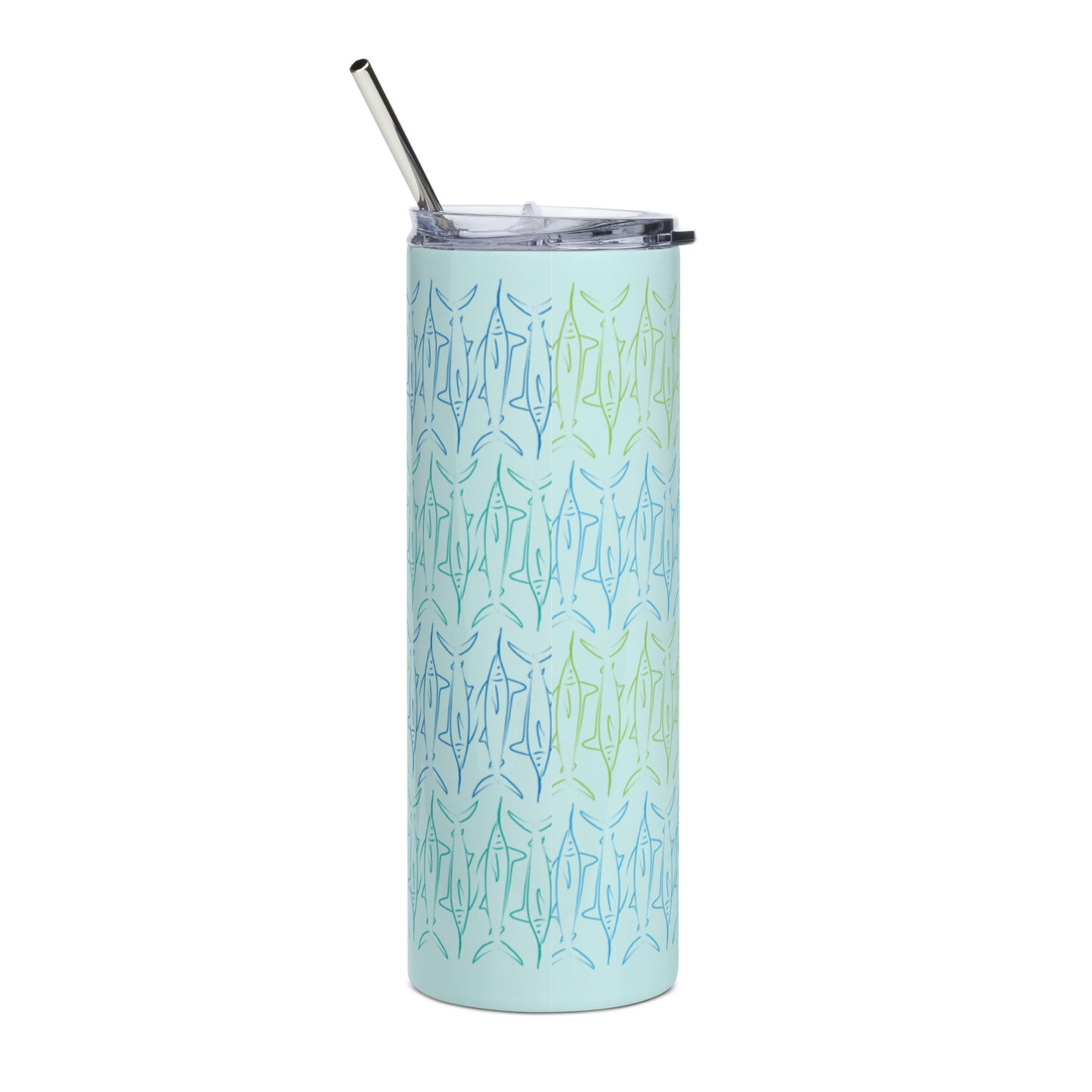 Marlin print Stainless steel tumbler