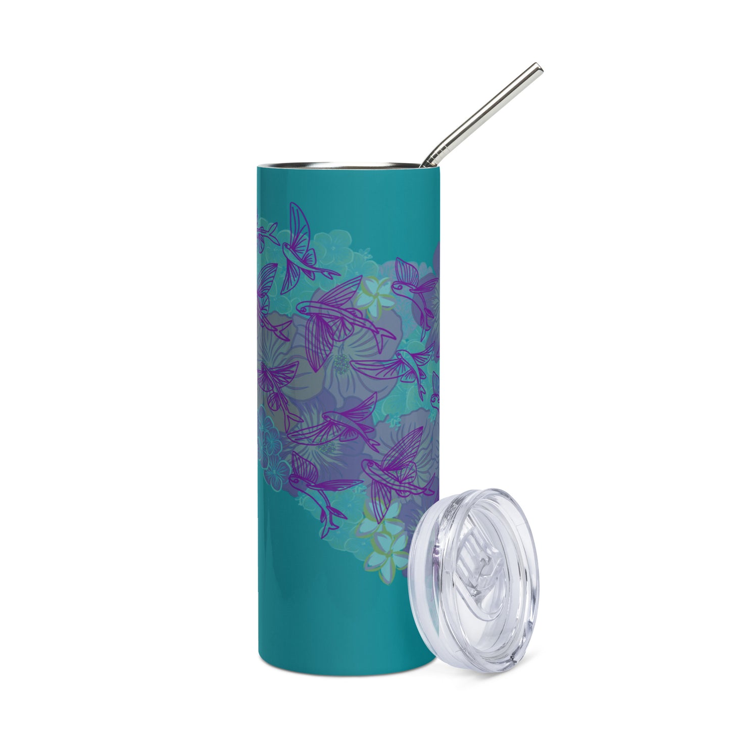 Feminine flyers Stainless steel tumbler