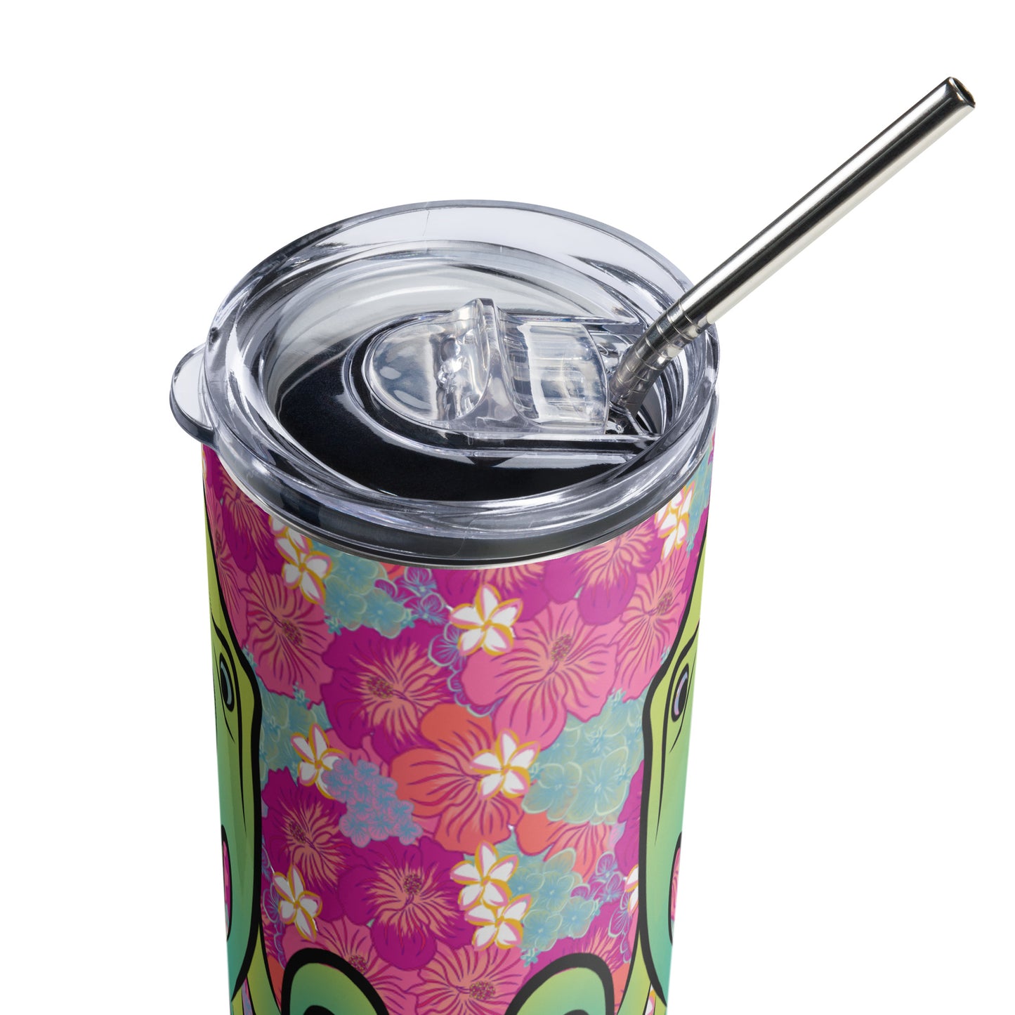 Hibiscupus Stainless steel tumbler