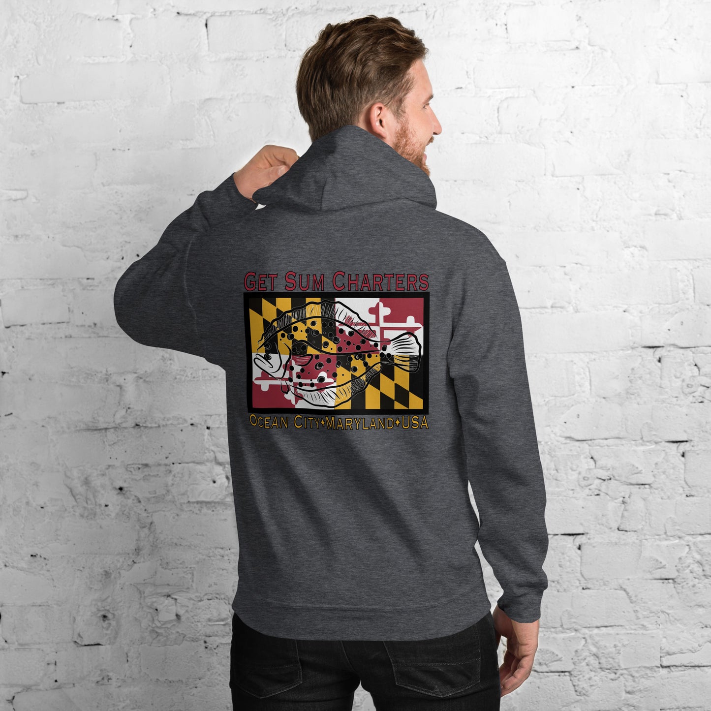 Get Sum MD Flounder Unisex Hoodie