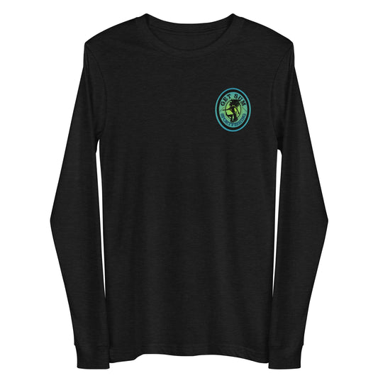 Get Sum Oval- tropical fade Unisex Long Sleeve Tee