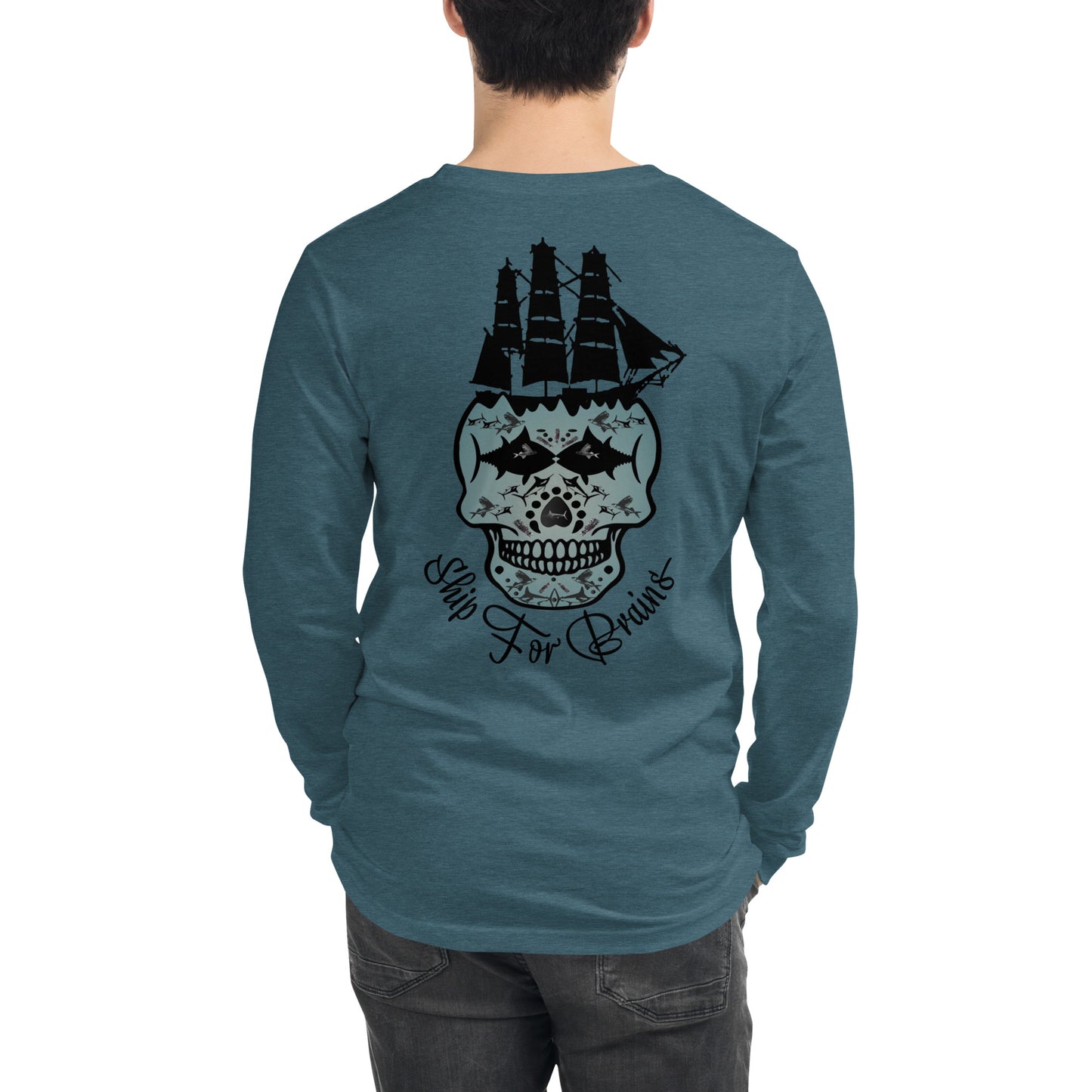 Ship for Brains Unisex Long Sleeve Tee