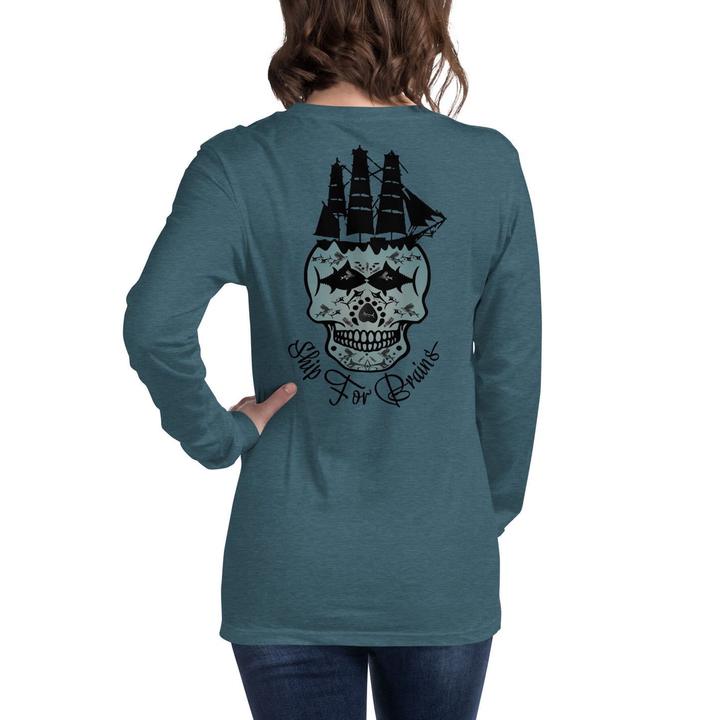 Ship for Brains Unisex Long Sleeve Tee