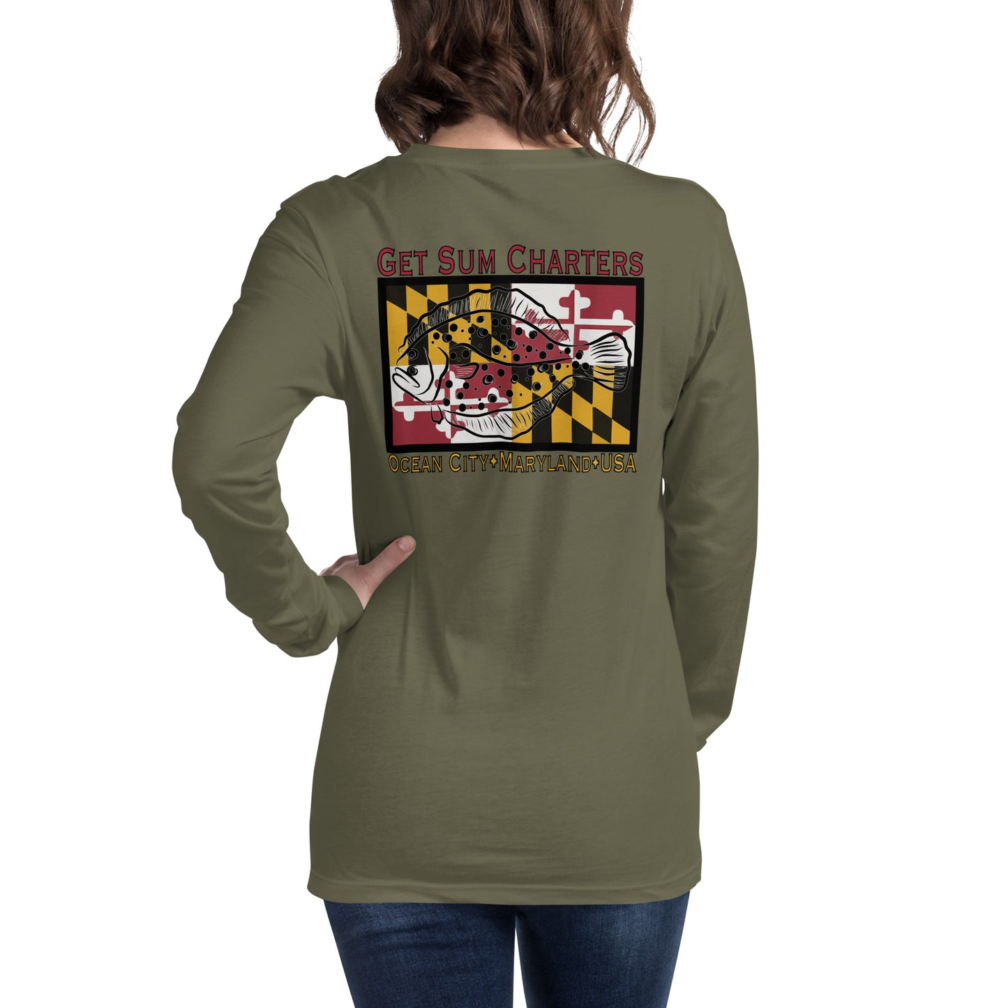 Get Sum MD Flounder Unisex Long Sleeve Tee