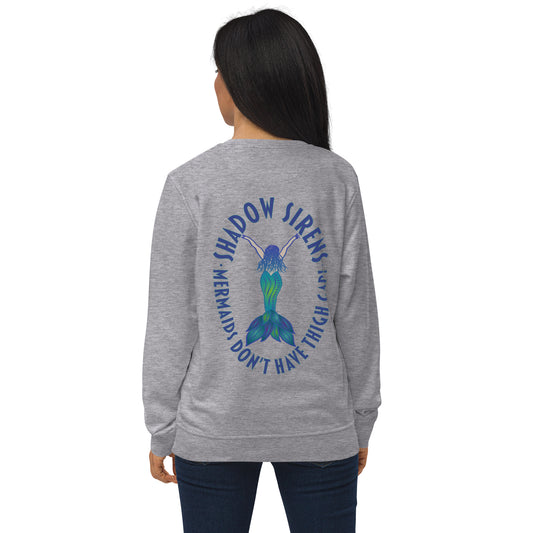 Thigh Gap Unisex organic sweatshirt