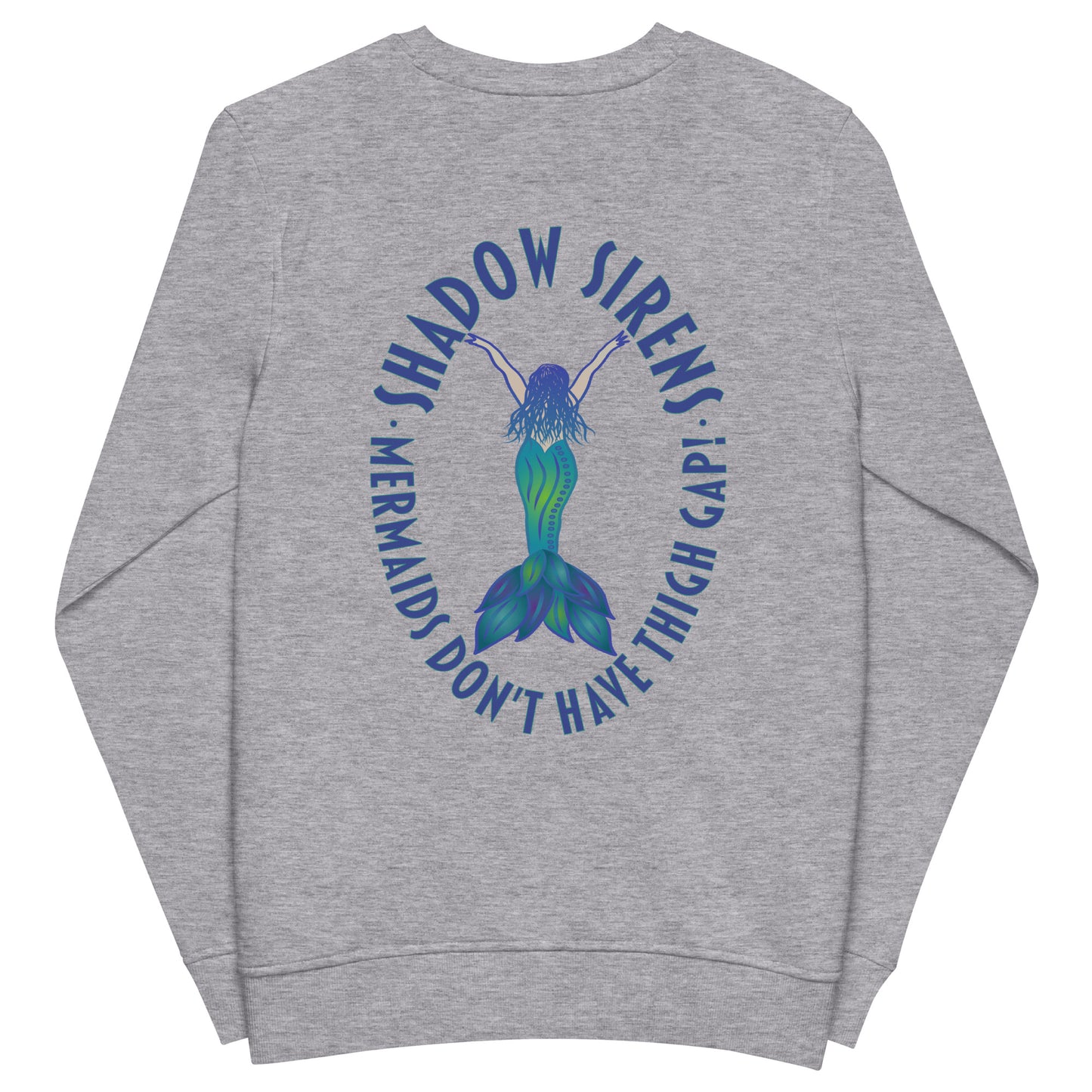 Thigh Gap Unisex organic sweatshirt