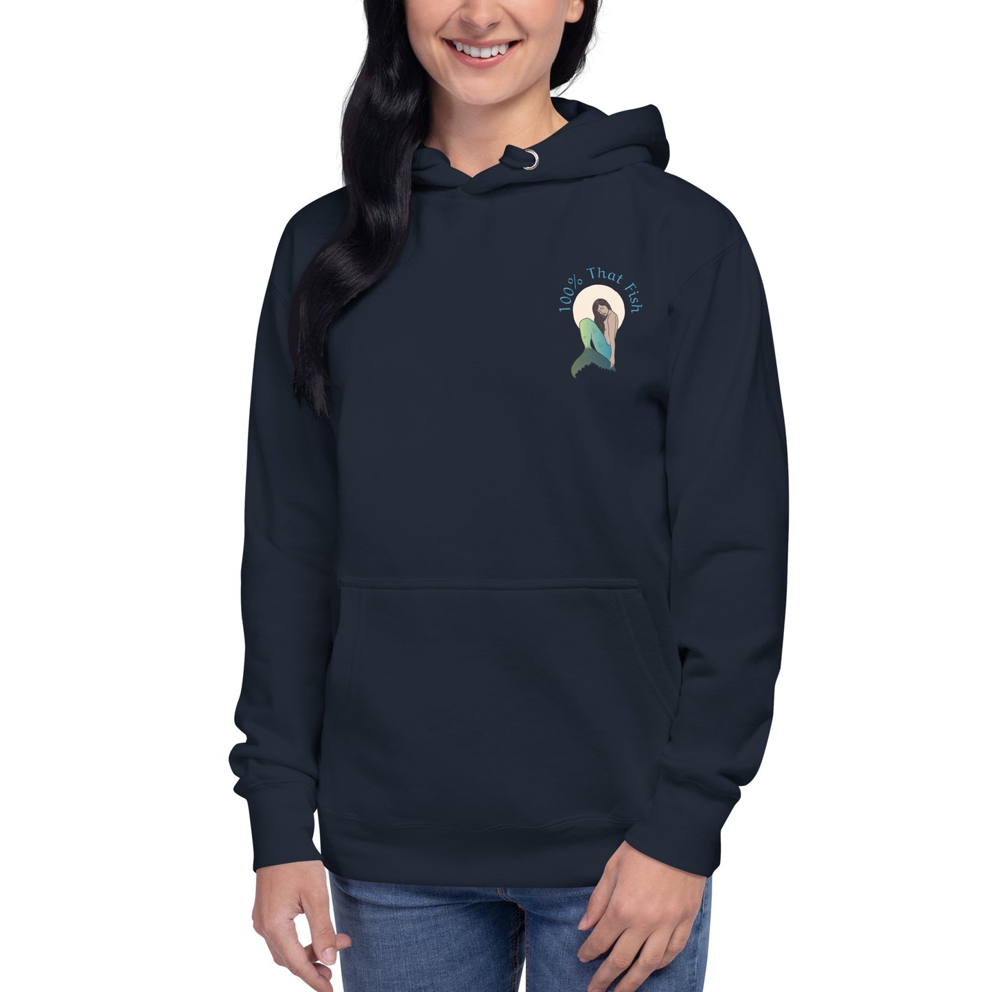 100% That Fish Unisex Hoodie