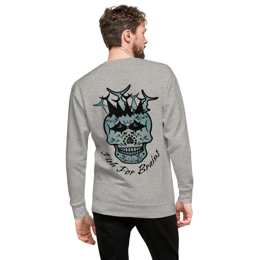 Fish for Brains Unisex Premium Sweatshirt