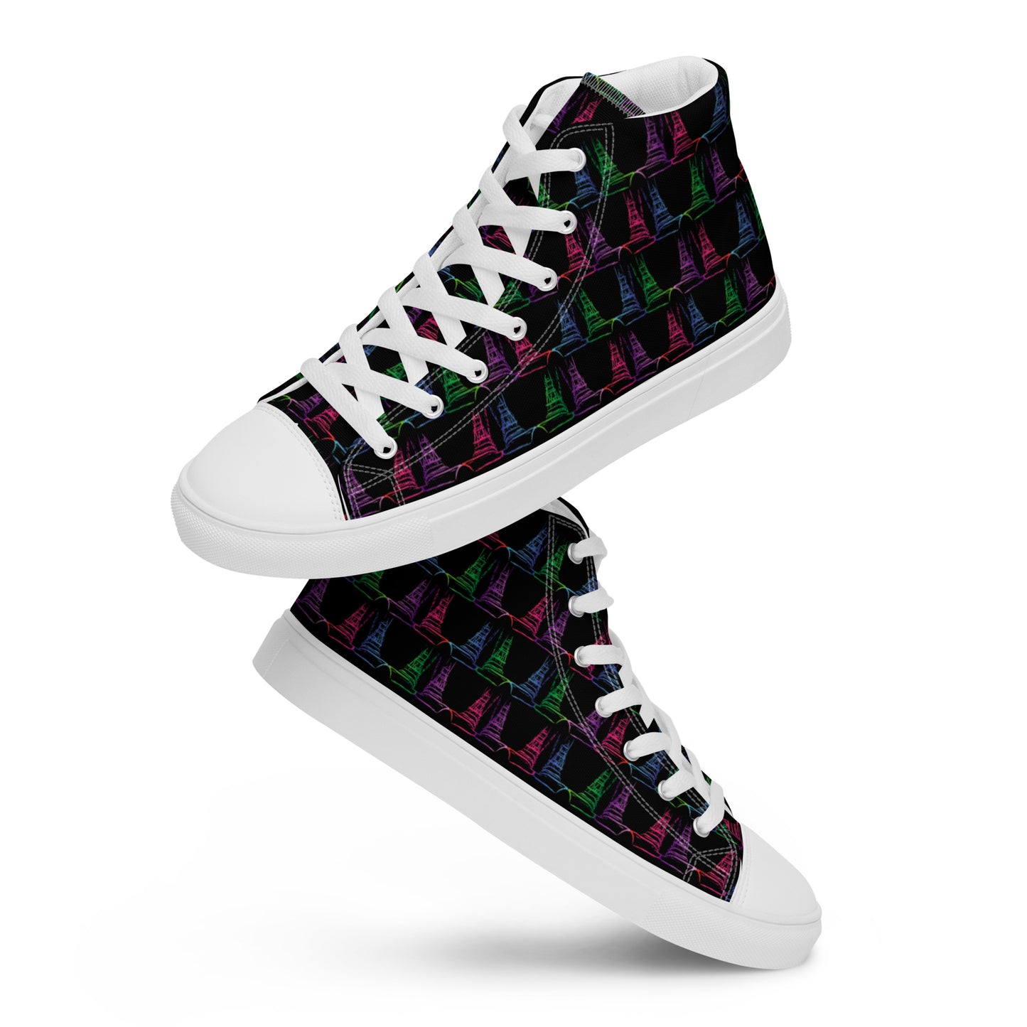 C Dock Nightlight Women’s high top canvas shoes