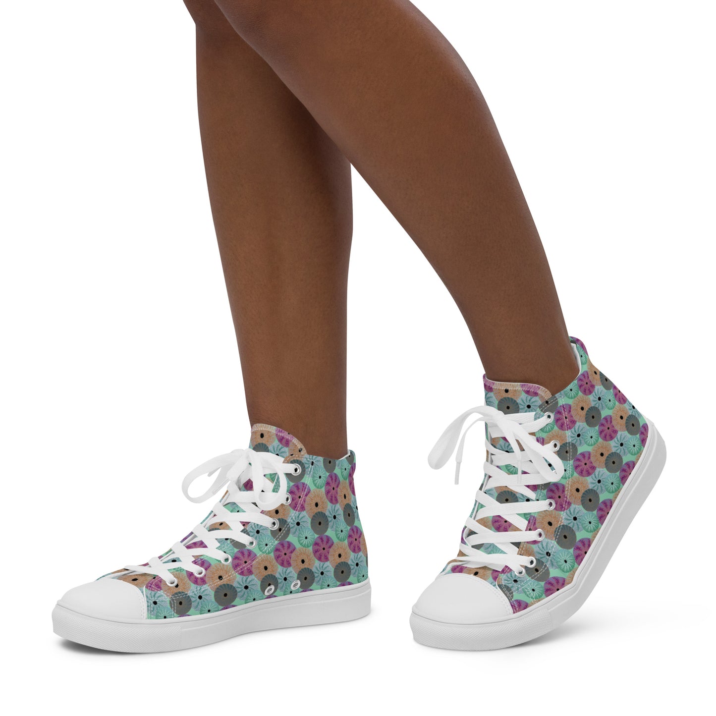 What’s so Urchin? Women’s high top canvas shoes