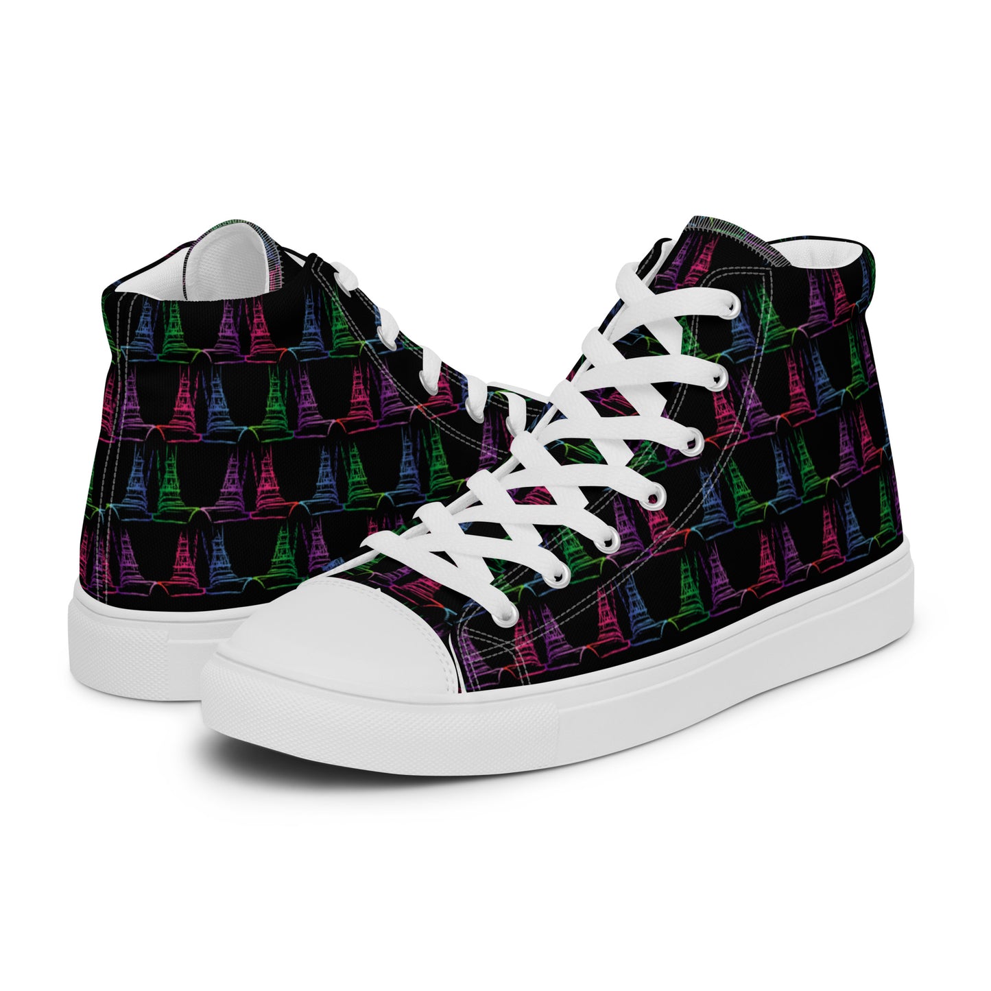 C Dock Nightlight Women’s high top canvas shoes