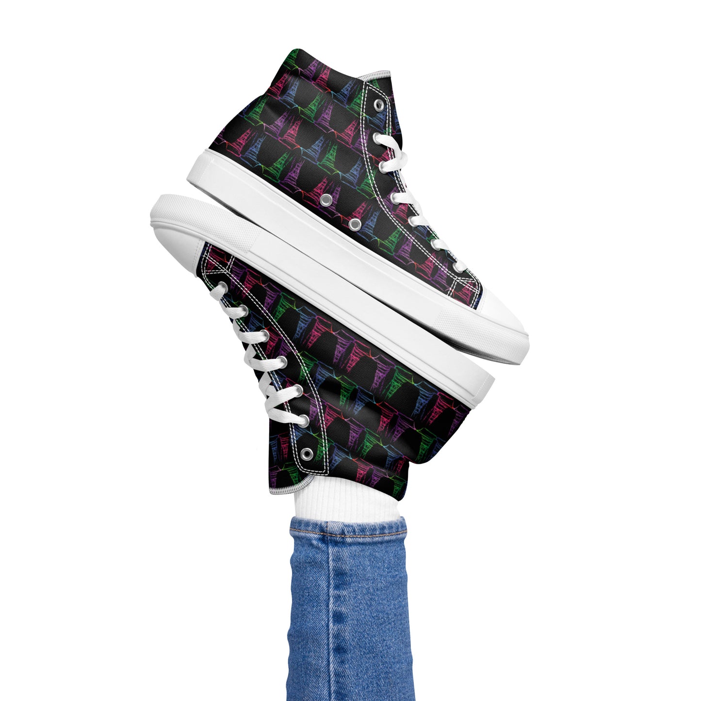 C Dock Nightlight Women’s high top canvas shoes