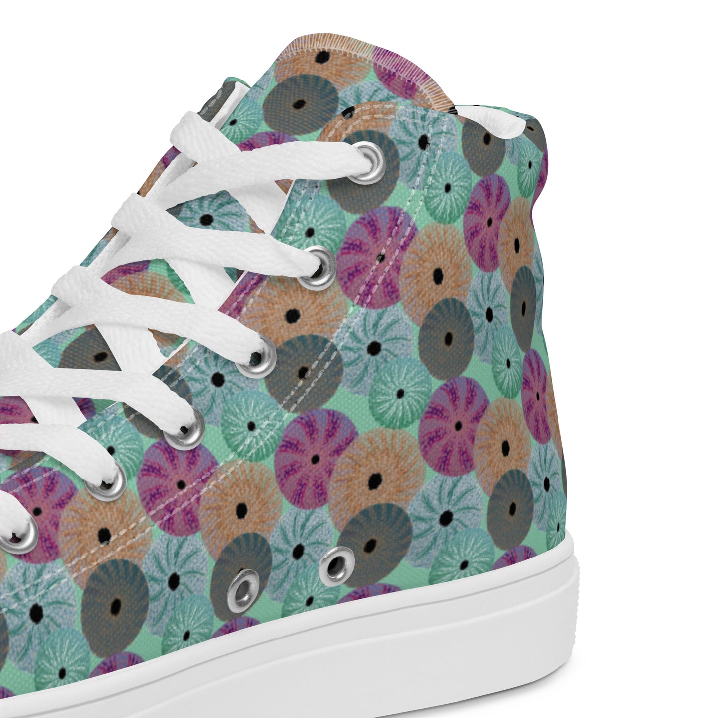 What’s so Urchin? Women’s high top canvas shoes