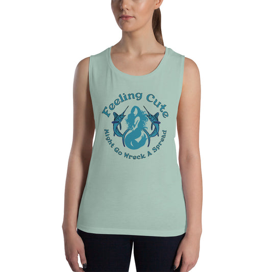 Feeling cute Ladies’ Muscle Tank