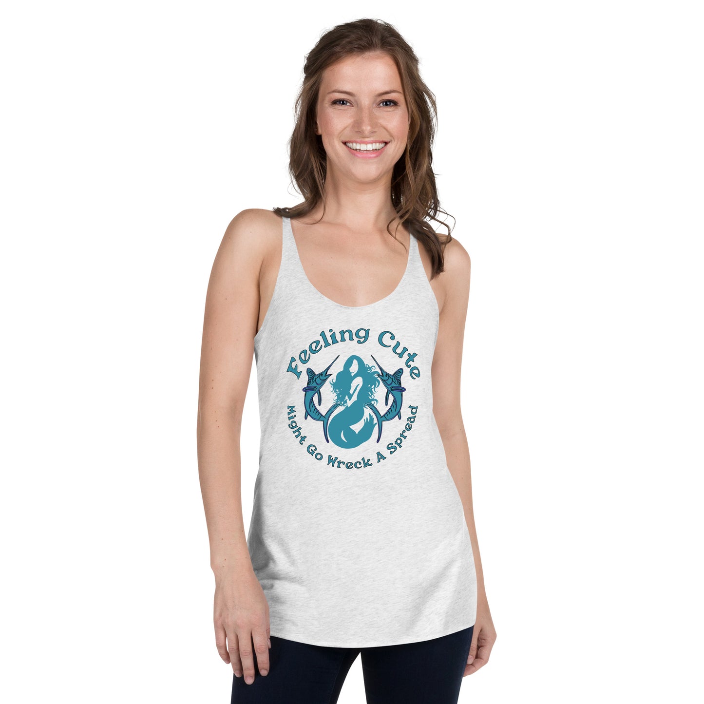 Feeling Cute Women's Racerback Tank