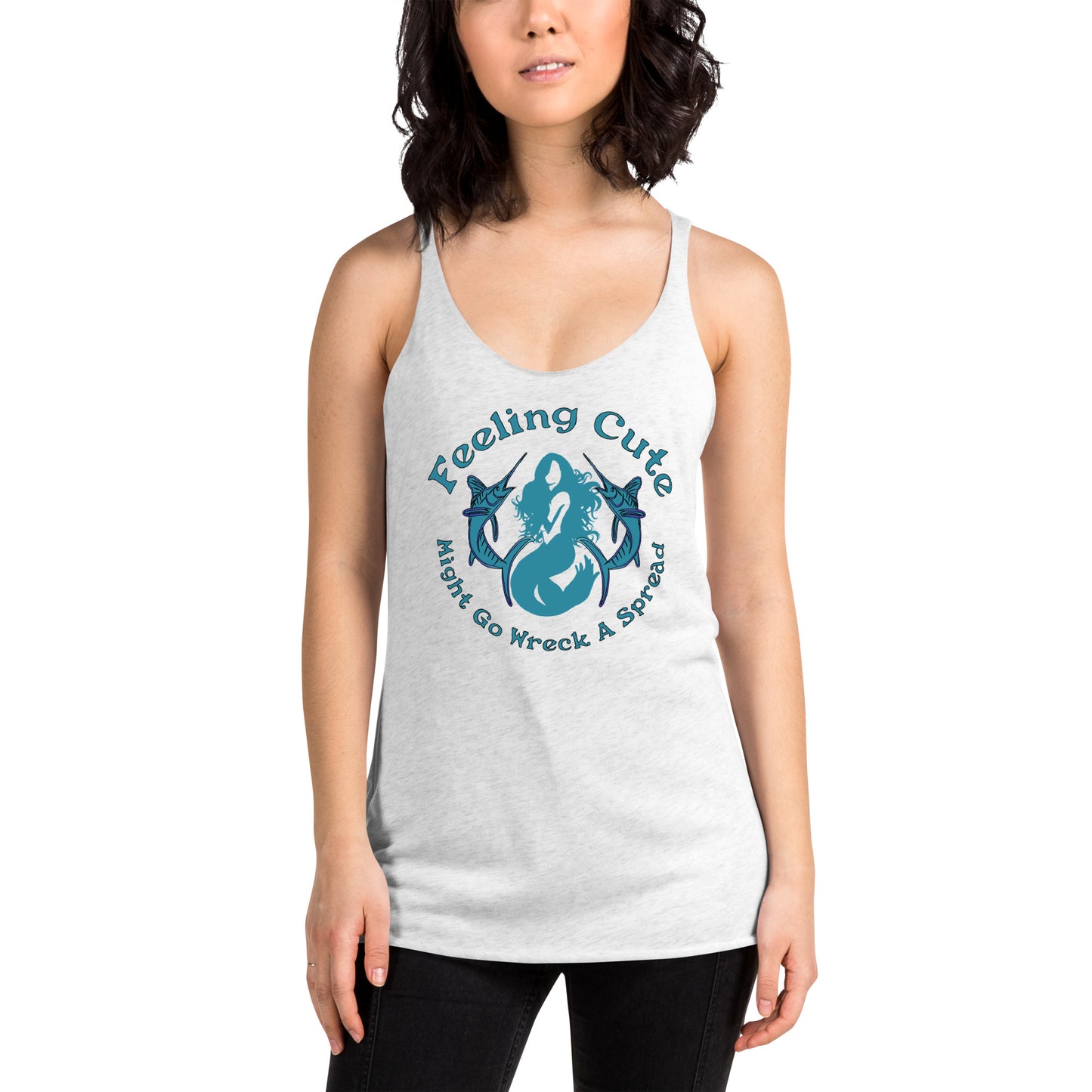 Feeling Cute Women's Racerback Tank