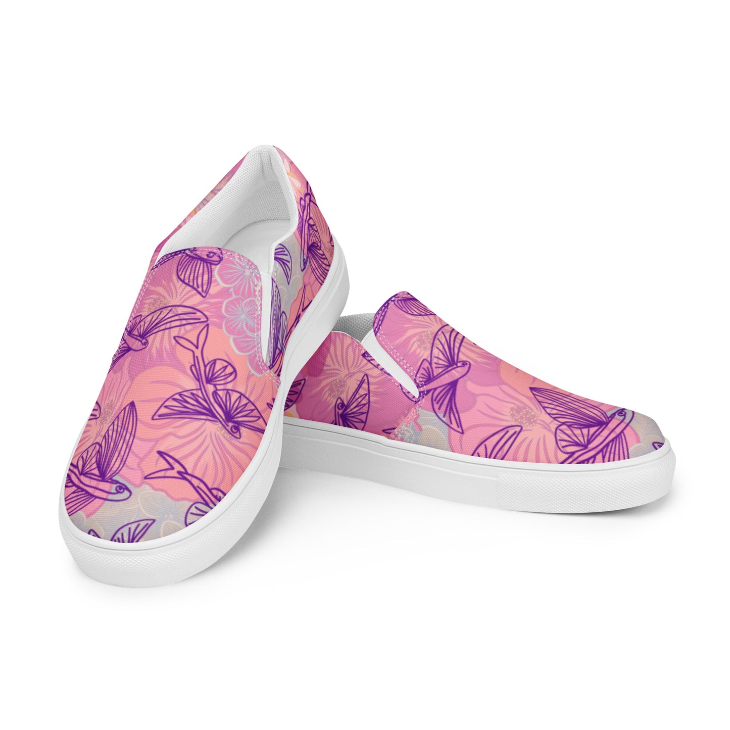 Feminine flyers Women’s slip-on canvas shoes