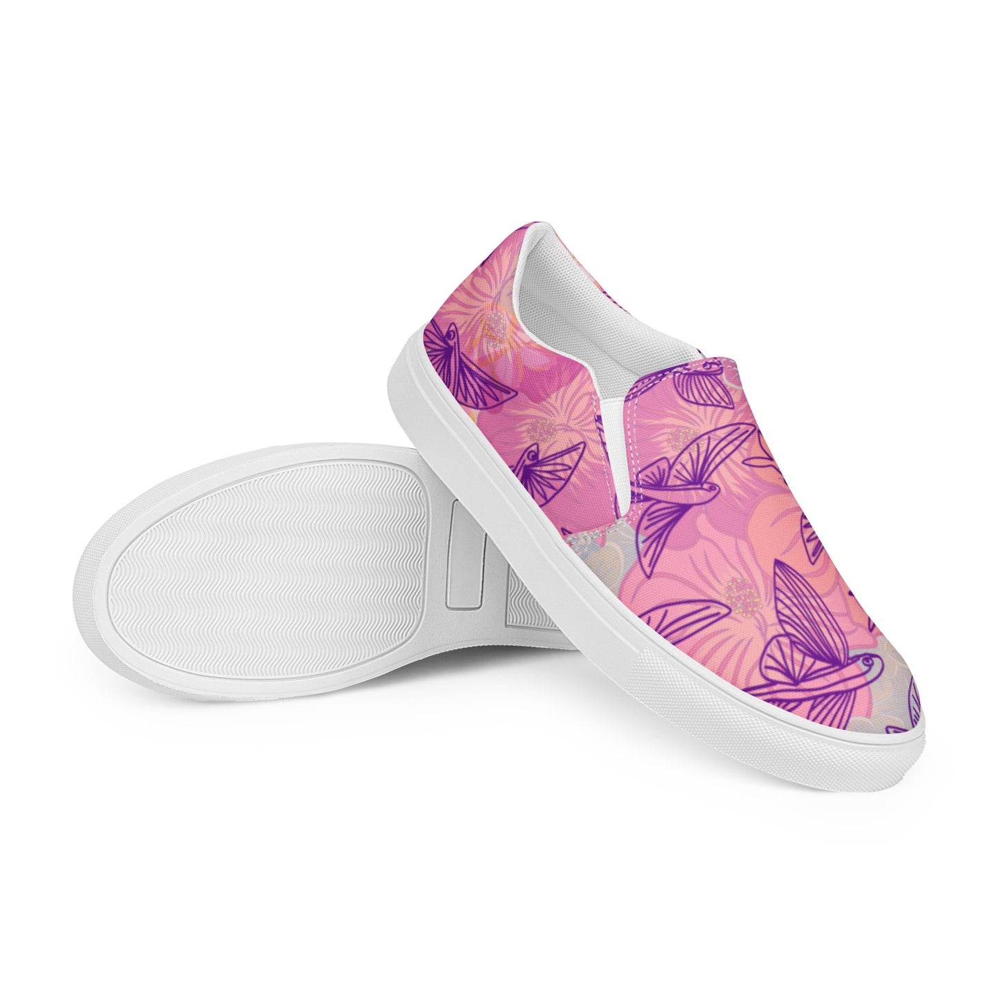 Feminine flyers Women’s slip-on canvas shoes